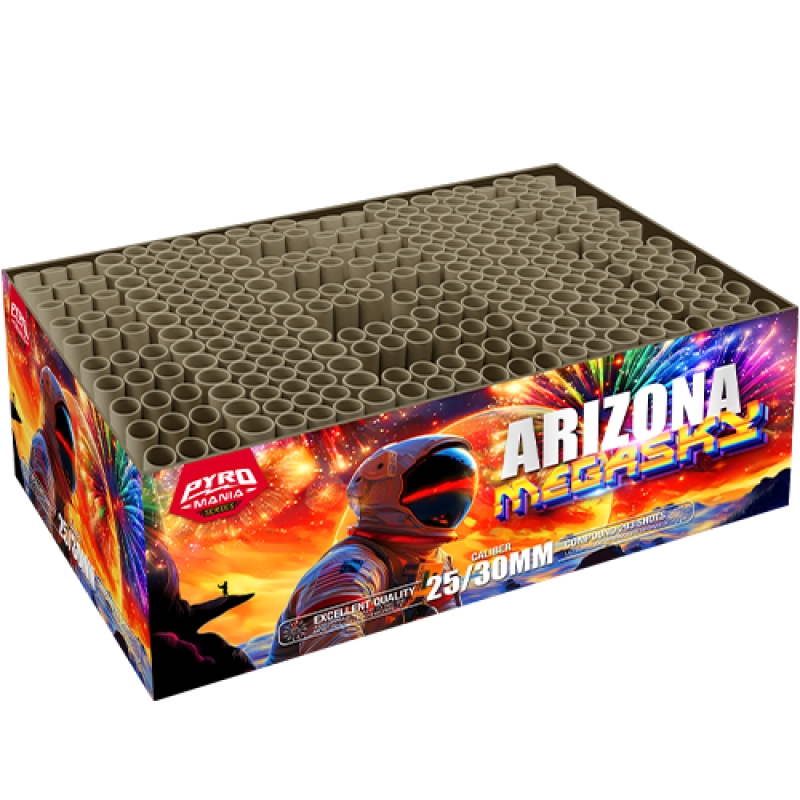 ARIZONA SKY 293 SHOTS XL FANSHAPE COMPOUND