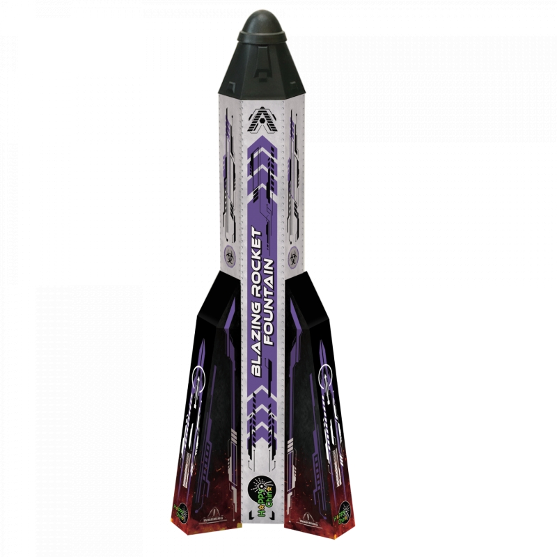 Blazing Rocket Fountain